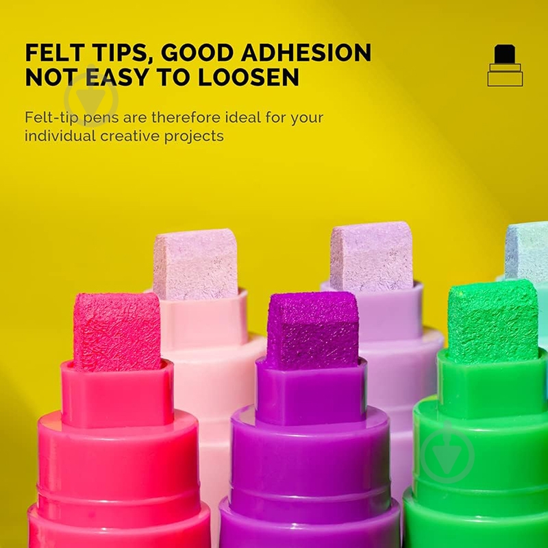 Набор маркеров акриловых Arrtx AACM-0510-12A 12 цветов LC303274 - фото 9