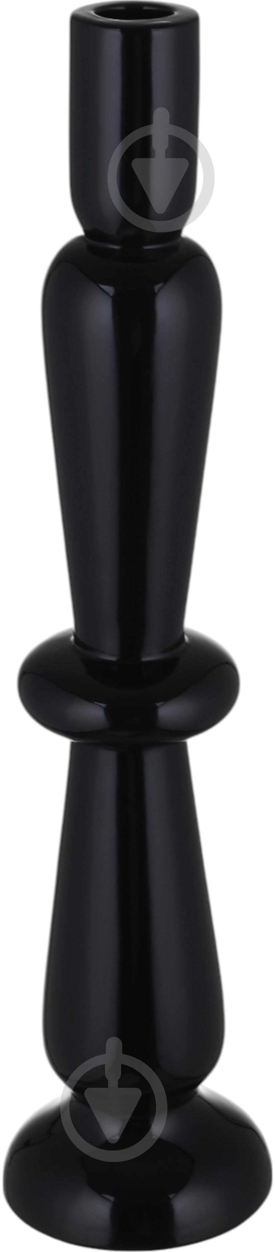 Подсвечник Wide 9х9х39 см черный Inari - фото 2