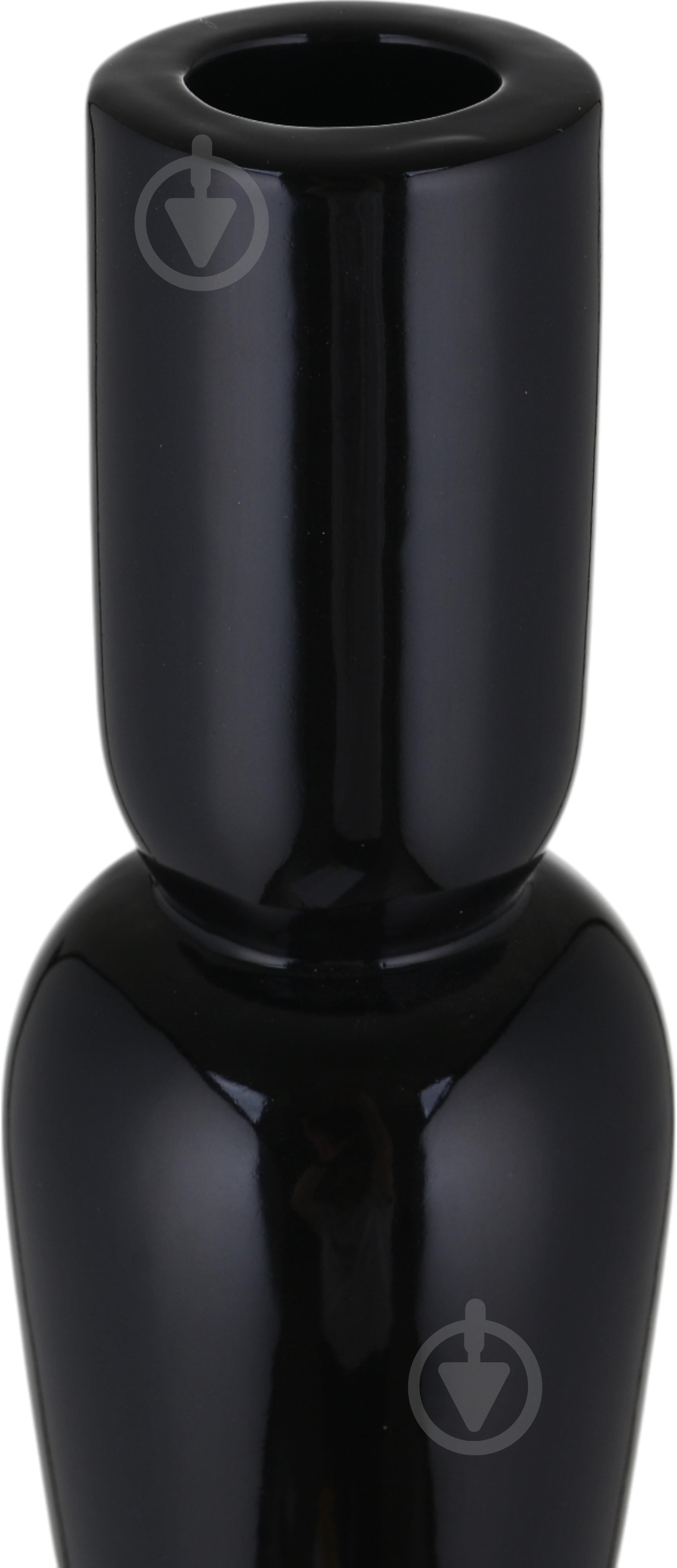 Подсвечник Wide 9х9х39 см черный Inari - фото 3