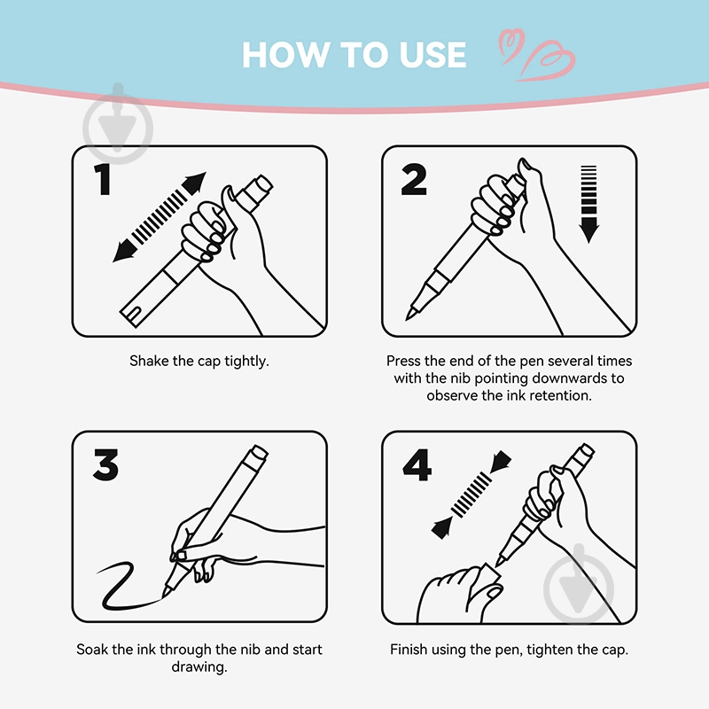 Набір маркерів акрилових Arrtx Simptap AACM-0724B 24 кольори LC303694 - фото 8 Набір маркерів акрилових Arrtx Simptap AACM-0724B 24 кольори LC303694 - фото 8