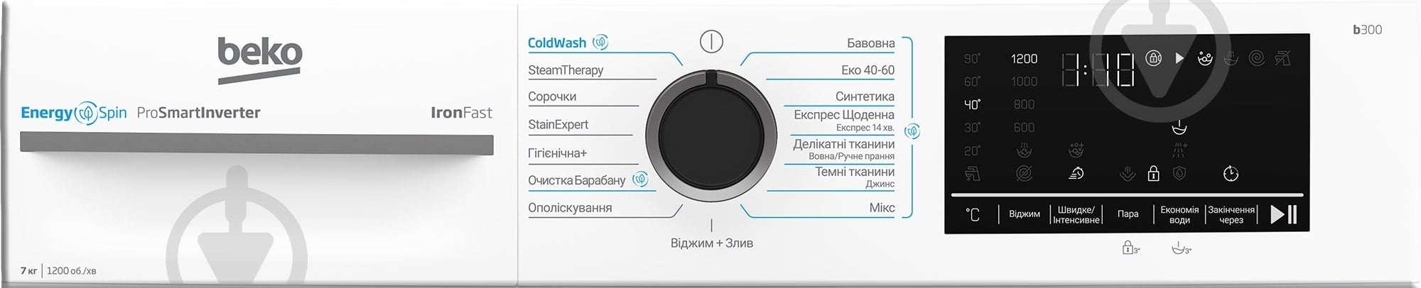 Стиральная машина Beko BM3WFSU47215WB - фото 8