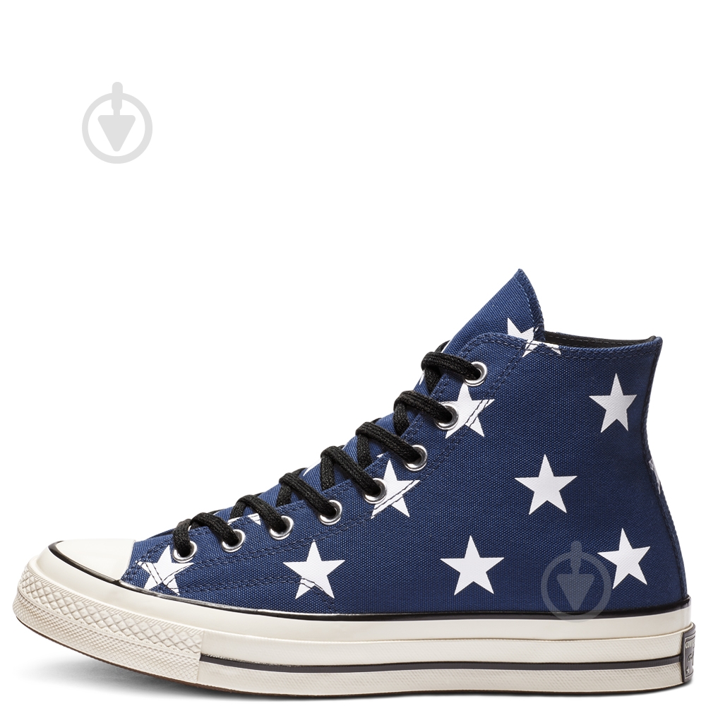 Кеды Converse CHUCK 70 HI 163409C р.38 синий - фото 2 Кеды Converse CHUCK 70 HI 163409C р.38 синий - фото 2