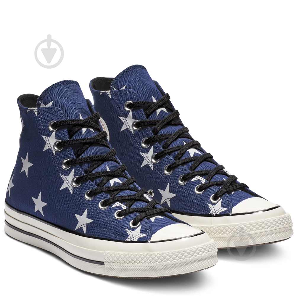 Кеды Converse CHUCK 70 HI 163409C р.38 синий - фото 3 Кеды Converse CHUCK 70 HI 163409C р.38 синий - фото 3