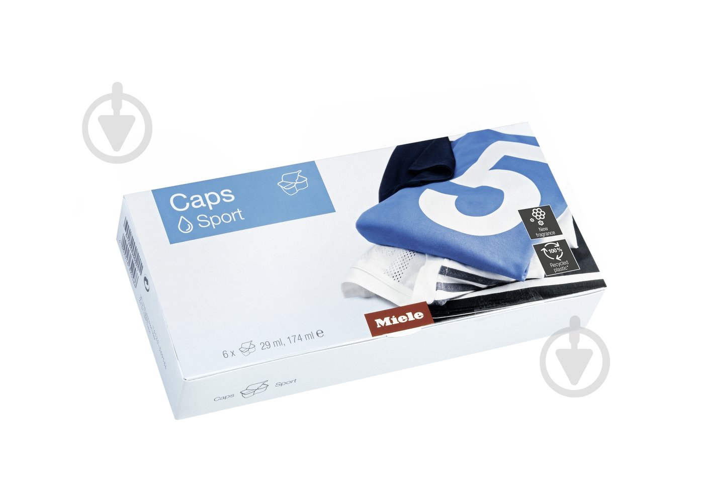 Капсулы для машинной стирки Miele Caps Sport 6 шт. - фото 1 Капсулы для машинной стирки Miele Caps Sport 6 шт. - фото 1