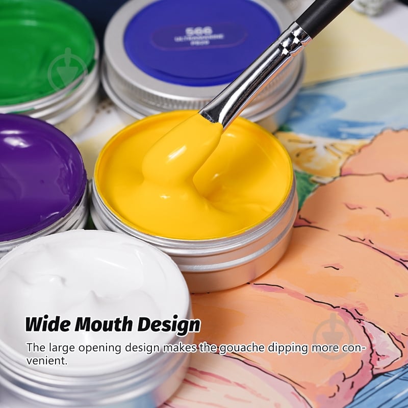 Краски гуашевые 9A 30 мл LC302819 Arrtx - фото 10