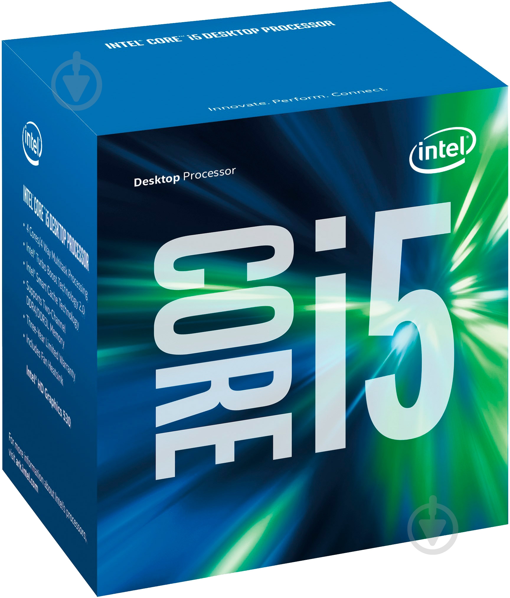 Процессор Intel Core i5-6400 2,7 GHz Socket 1151 Box (BX80662I56400) - фото 1 Процессор Intel Core i5-6400 2,7 GHz Socket 1151 Box (BX80662I56400) - фото 1
