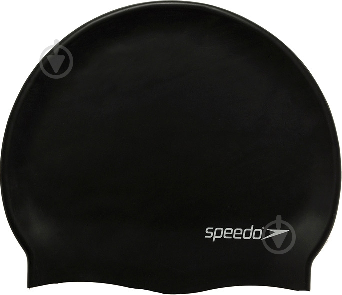 Шапочка для плавания Speedo Plain Flat Silicone Cap 8-709910001 one size черный - фото 1 Шапочка для плавания Speedo Plain Flat Silicone Cap 8-709910001 one size черный - фото 1