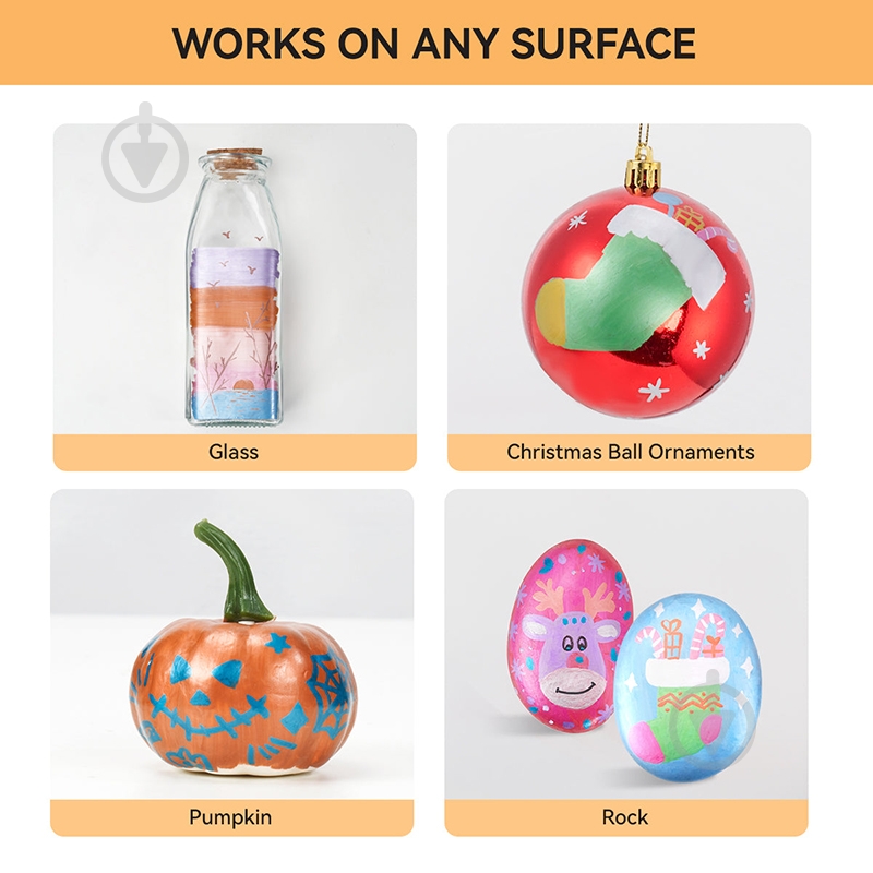 Набор маркеров металлизированных Arrtx AACM-0612A 12 шт LC303649 - фото 7