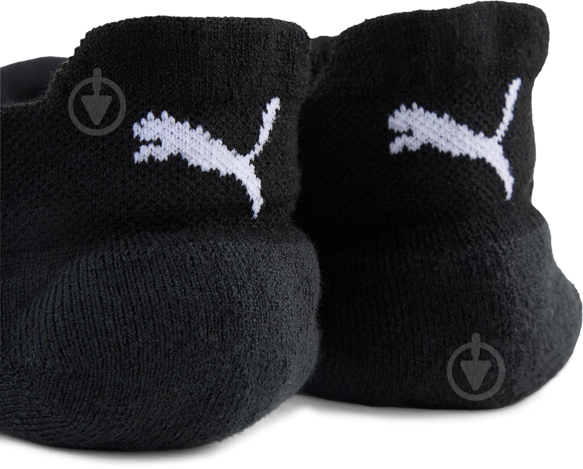 Носки Puma UNISEX SPORT CUSHIONED SNEAKER 2P 93890501 р.35-38 черный - фото 2