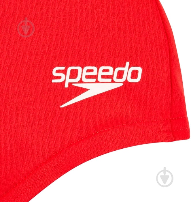 Шапочка для плавания Speedo Polyester Cap Junior 8-710110004 one size красный - фото 2 Шапочка для плавания Speedo Polyester Cap Junior 8-710110004 one size красный - фото 2