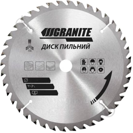 Пильный диск GRANITE 180x22,2 Z30 5-18-030 - фото 1