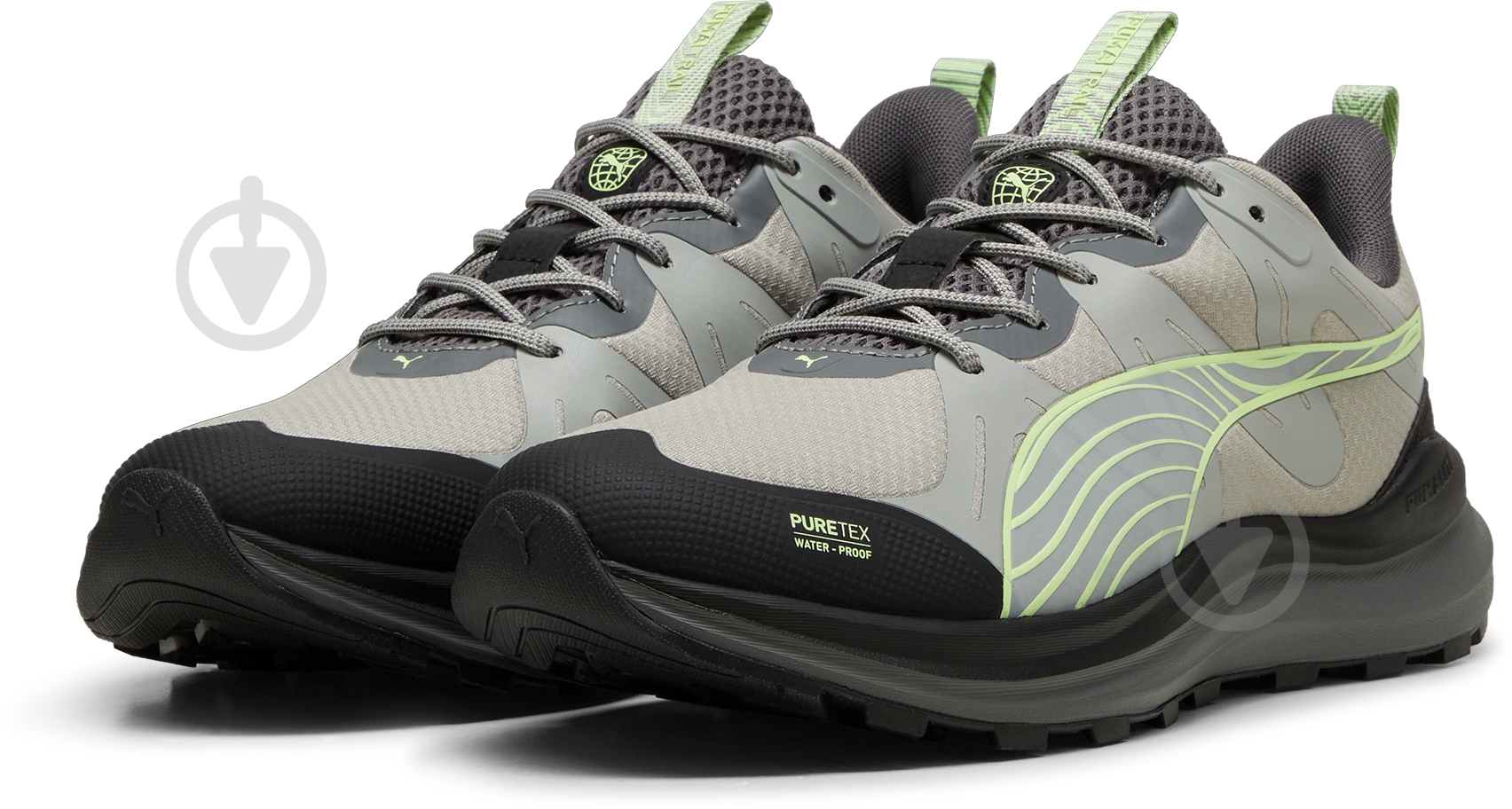 Кросівки чоловічі демісезонні Puma REFLECT LITE TRAIL PTX 31009502 р.44 сірі - фото 3