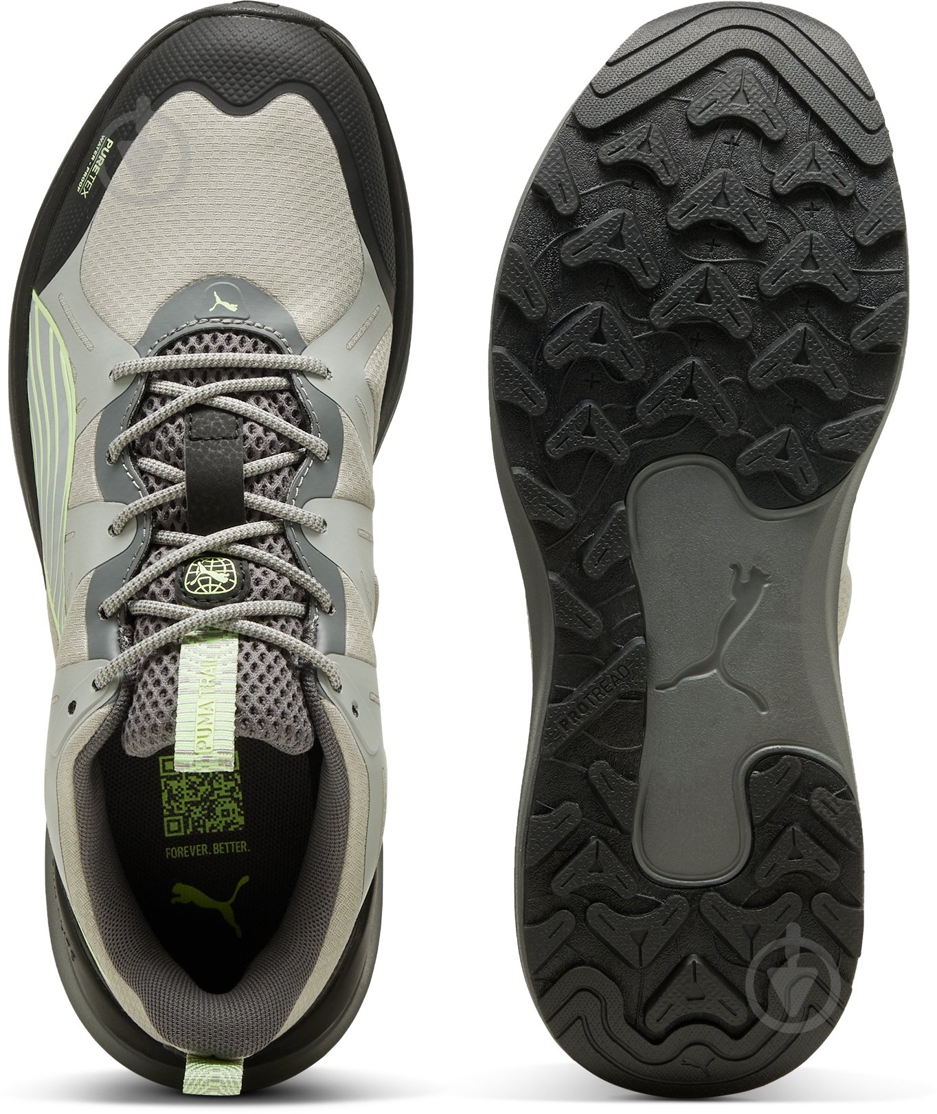 Кросівки чоловічі демісезонні Puma REFLECT LITE TRAIL PTX 31009502 р.44 сірі - фото 6