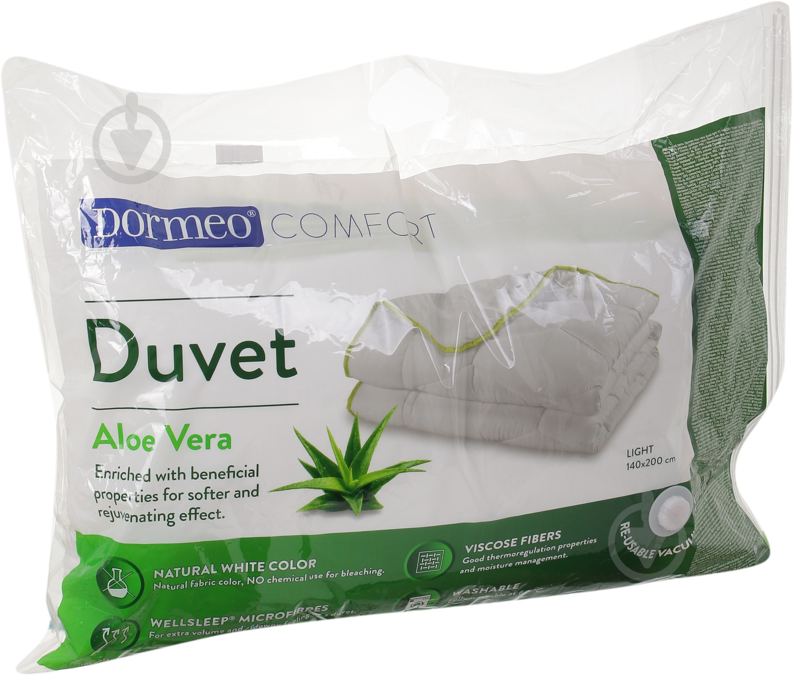 Одеяло Light V3 Aloe Vera 140x200 см Dormeo - фото 3