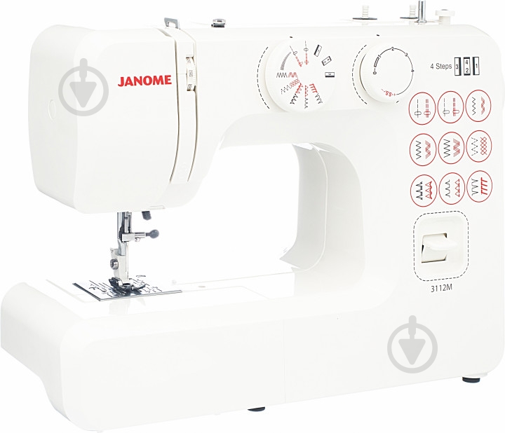 Швейна машина Janome 3112M - фото 3 Швейна машина Janome 3112M - фото 3