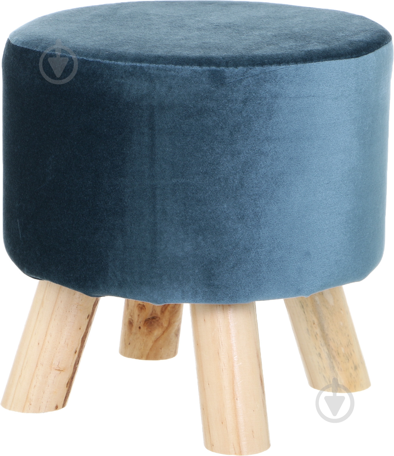 Пуф Наварра 30x30 см синий - фото 1 Пуф Наварра 30x30 см синий - фото 1