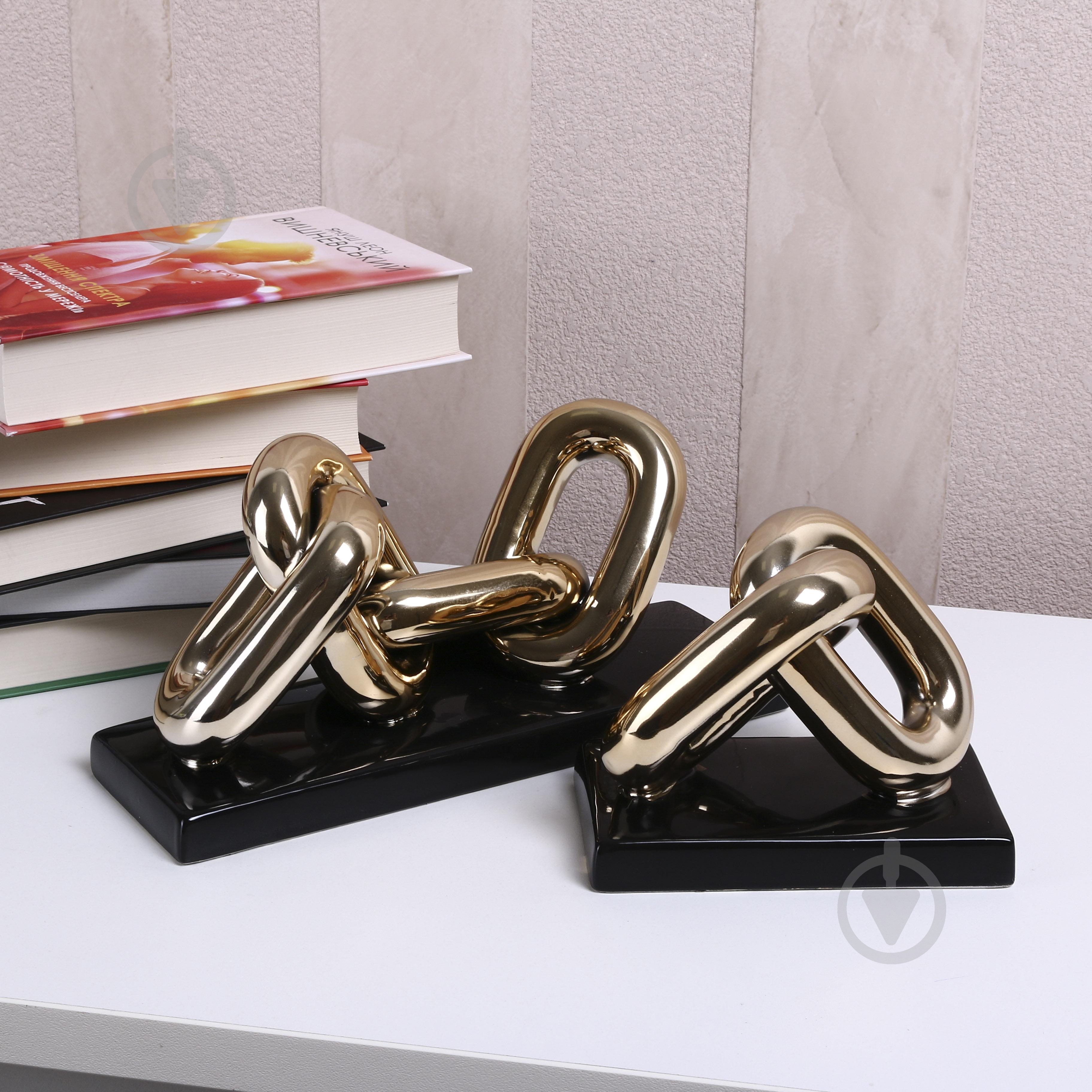 Статуэтка Inari Chain 10х10х28,5 см черный - фото 4
