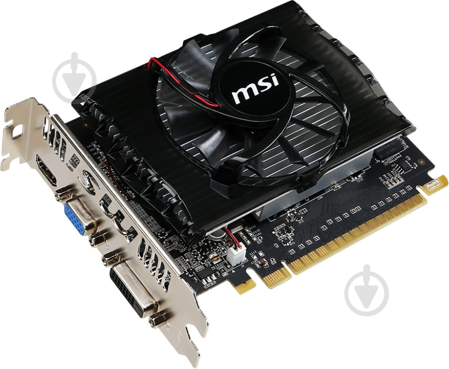 Видеокарта MSI GeForce GT 730 2GB DDR3 128bit (912-V809-1694) - фото 1 Видеокарта MSI GeForce GT 730 2GB DDR3 128bit (912-V809-1694) - фото 1