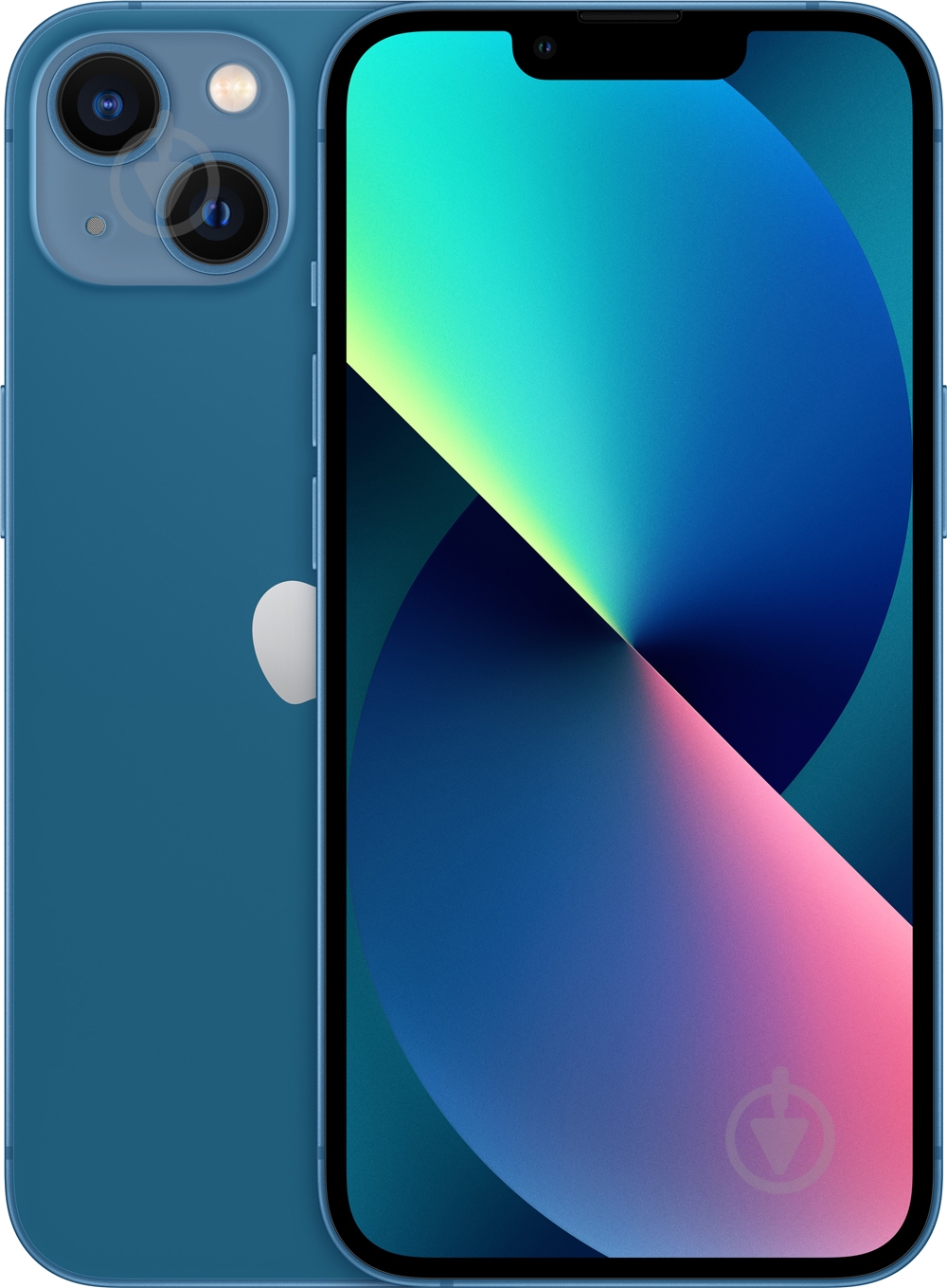 Смартфон Apple iPhone 13 128GB blue (MLPK3HU/A) - фото 1