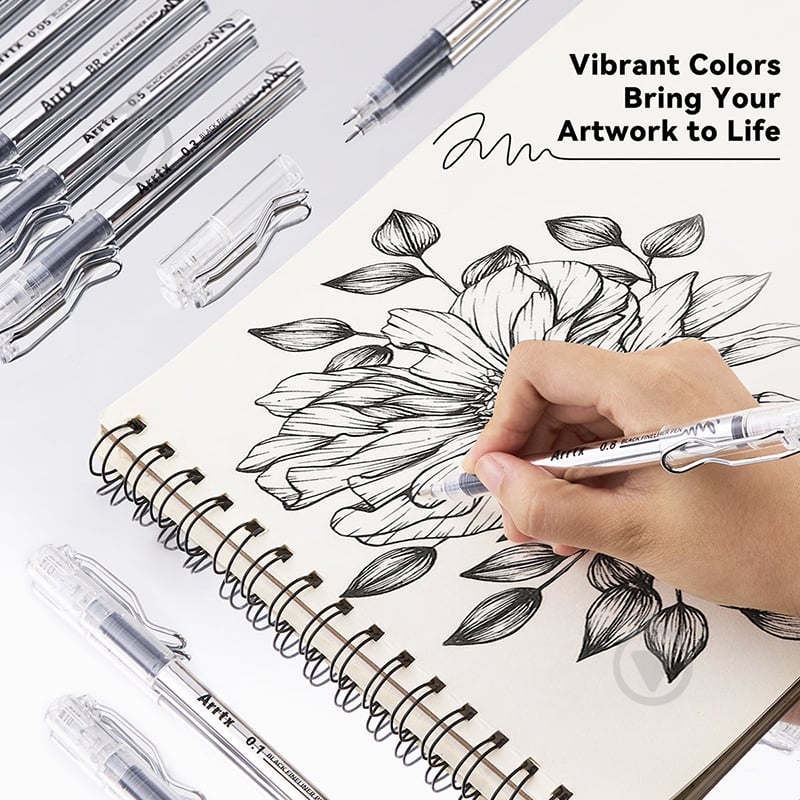 Ручка капілярна Arrtx LC303687 - фото 4 Ручка капілярна Arrtx LC303687 - фото 4