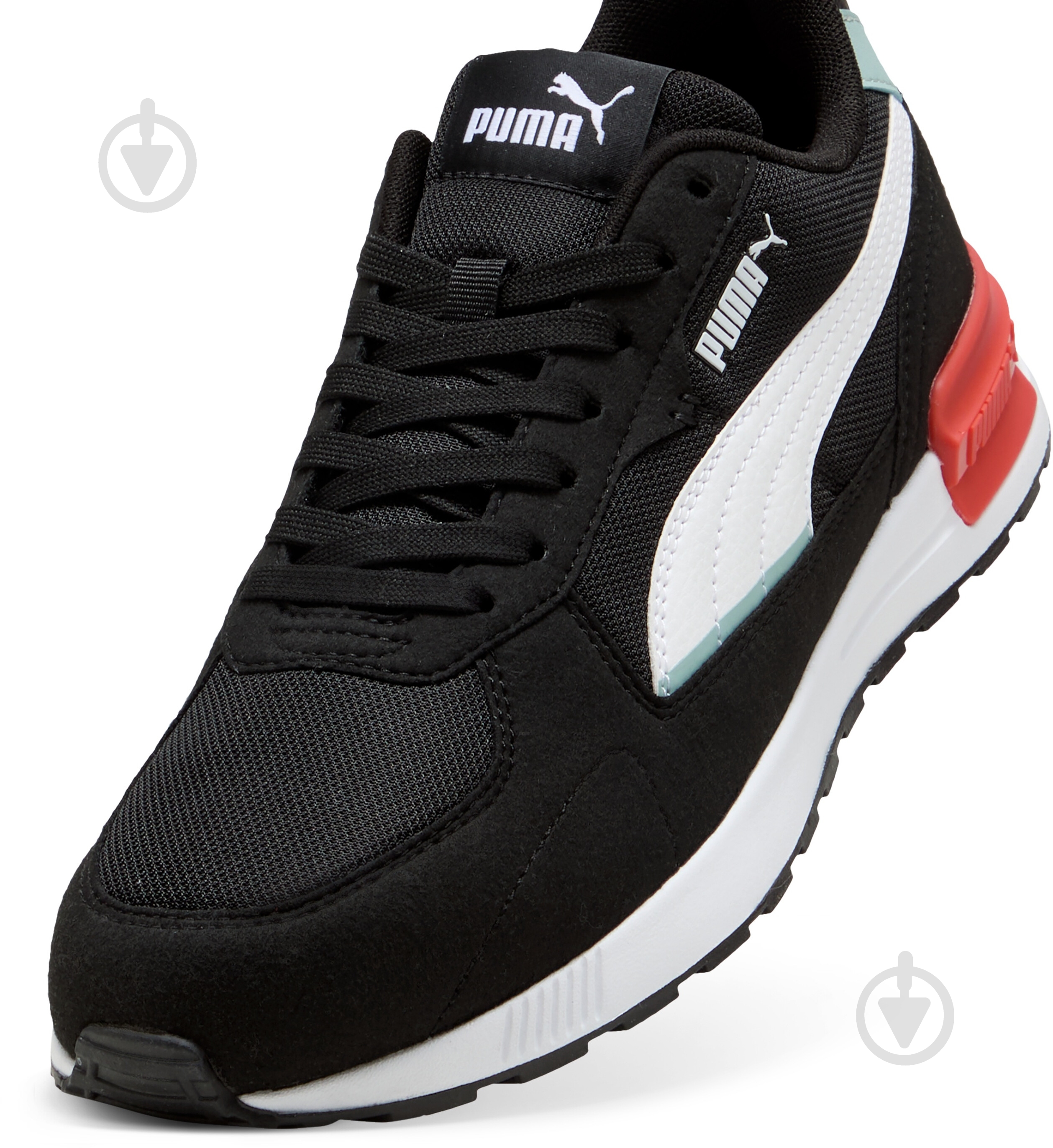 Кросівки чоловічі демісезонні Puma Graviton 38073866 р.45 чорні - фото 4
