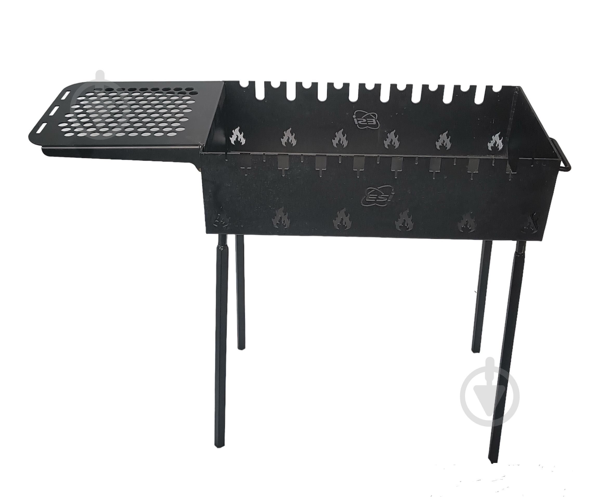 Мангал 660 + полка перфорована - фото 1