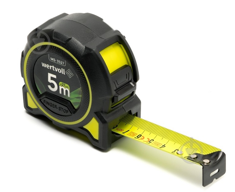 Рулетка WERTVOLL MS-3527 5 м x 27 мм - фото 1 Рулетка WERTVOLL MS-3527 5 м x 27 мм - фото 1