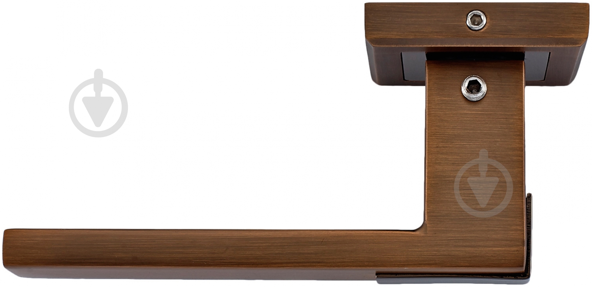 Ручка на розетке MVM Z-1320 матовая бронза/полированная бронза - фото 3