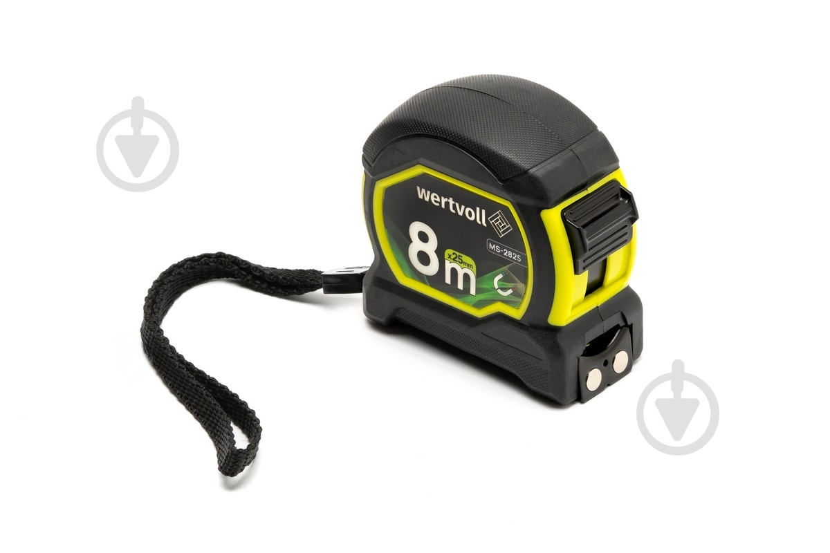 Рулетка WERTVOLL MS-2825 8 м x 25 мм - фото 2