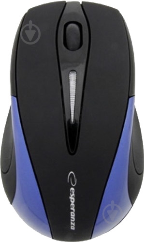 Мышь ESPERANZA EM101B black/blue - фото 1 Мышь ESPERANZA EM101B black/blue - фото 1