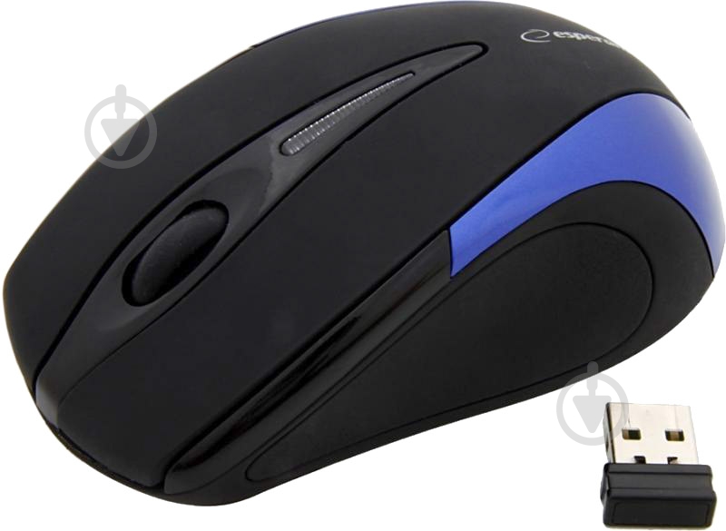 Мышь ESPERANZA EM101B black/blue - фото 3 Мышь ESPERANZA EM101B black/blue - фото 3