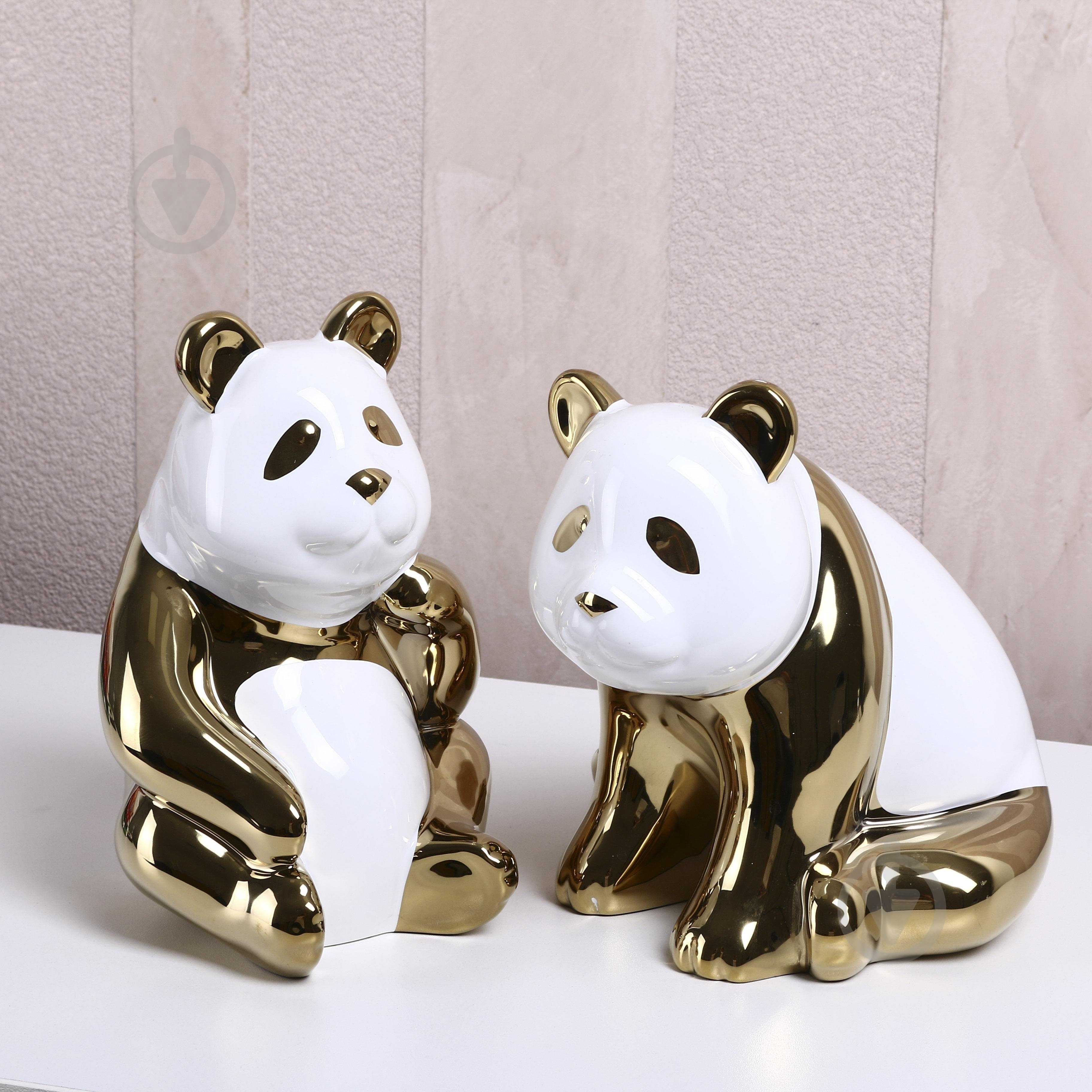 Статуэтка Inari Panda 19х13,5х14 см белый - фото 4