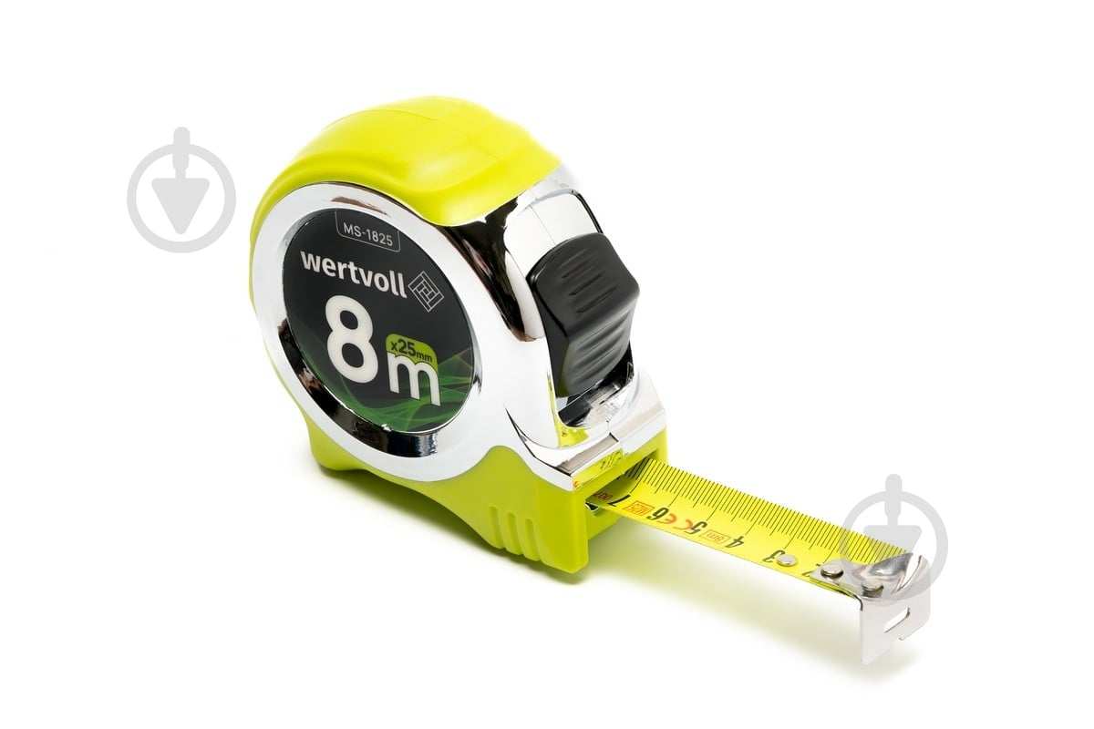 Рулетка WERTVOLL MS-1825 8 м x 25 мм - фото 1 Рулетка WERTVOLL MS-1825 8 м x 25 мм - фото 1