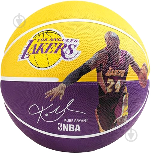 Баскетбольный мяч Spalding Kobe 83-399Z р. 5 разноцветный - фото 1