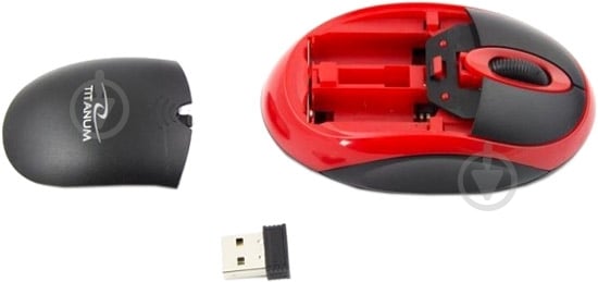 Миша ESPERANZA Titanum TM116R black/red - фото 4