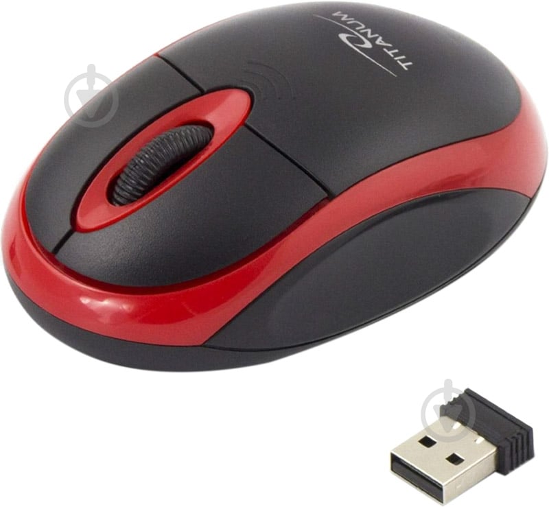 Миша ESPERANZA Titanum TM116R black/red - фото 2