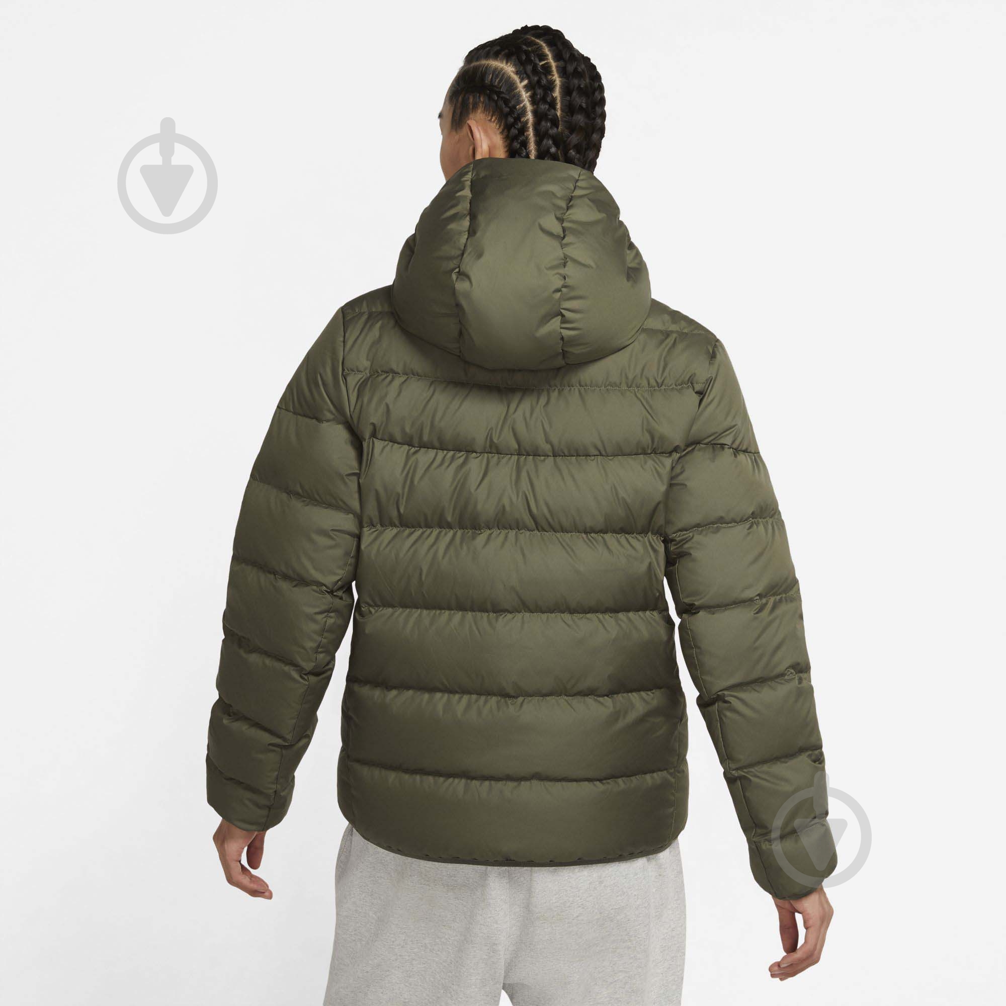 Пуховик мужской зимний Nike M NSW DWN FILL WR JKT HD NFS CU0225-380 р.M зеленый - фото 2 Пуховик мужской зимний Nike M NSW DWN FILL WR JKT HD NFS CU0225-380 р.M зеленый - фото 2