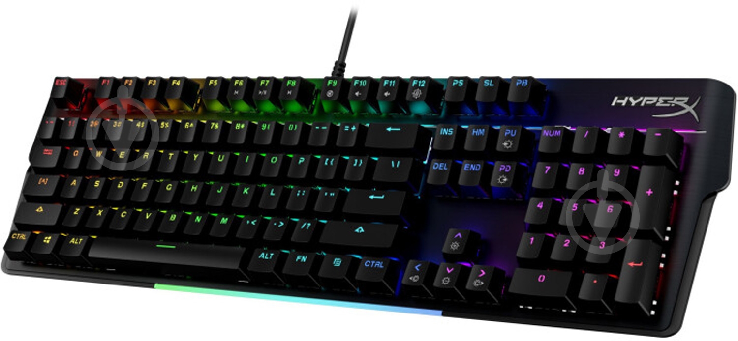 Клавиатура игровая HyperX Alloy MKW100 USB (4P5E1AX) black - фото 4