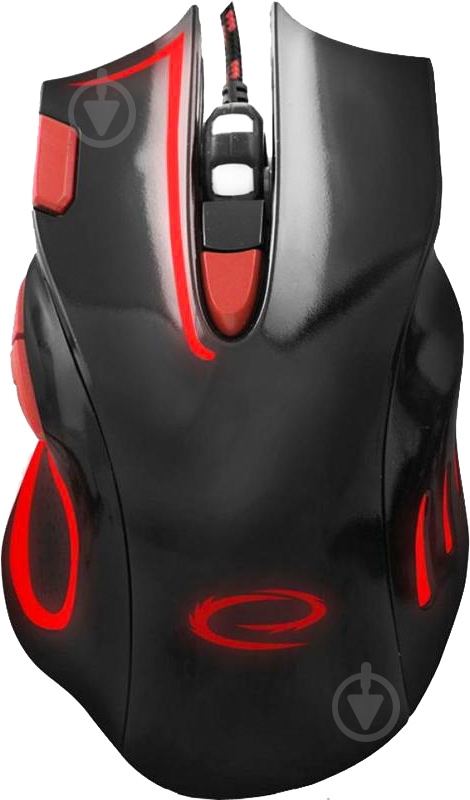 Мышь ESPERANZA MX401 Hawk (EGM401KR) black/red - фото 1 Мышь ESPERANZA MX401 Hawk (EGM401KR) black/red - фото 1