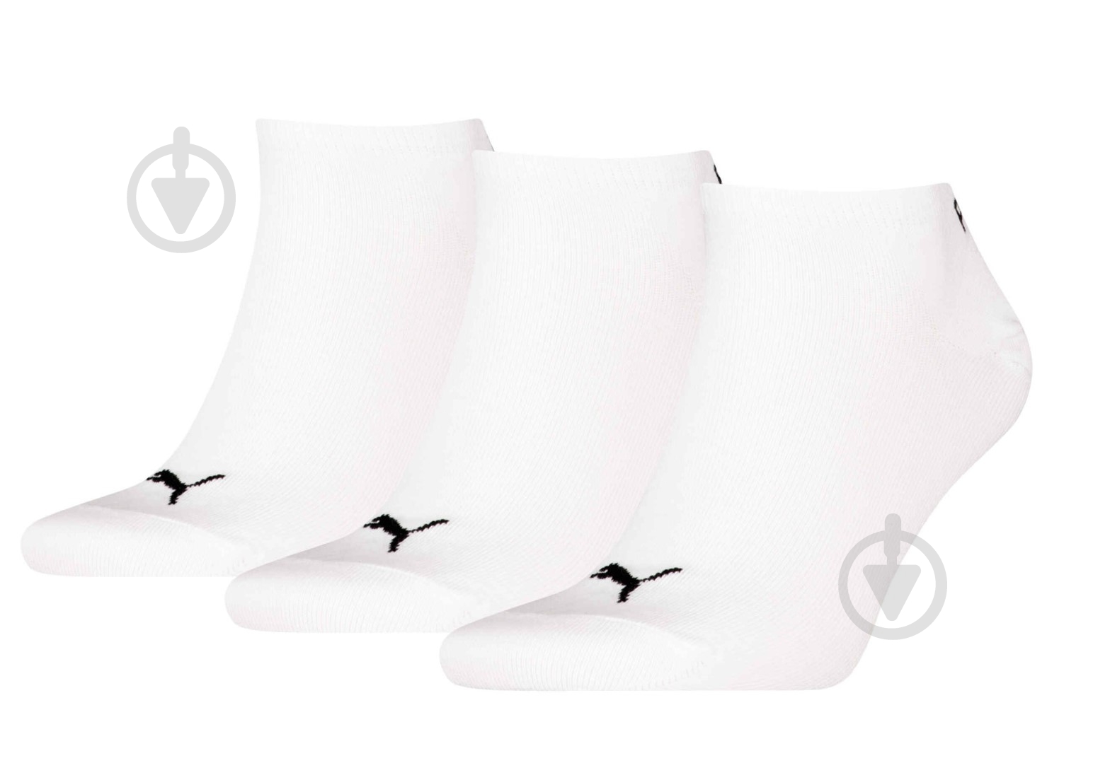 Шкарпетки Puma UNISEX SNEAKER PLAIN 3P 93862413 р.43-46 білий 3 шт. - фото 1 Шкарпетки Puma UNISEX SNEAKER PLAIN 3P 93862413 р.43-46 білий 3 шт. - фото 1