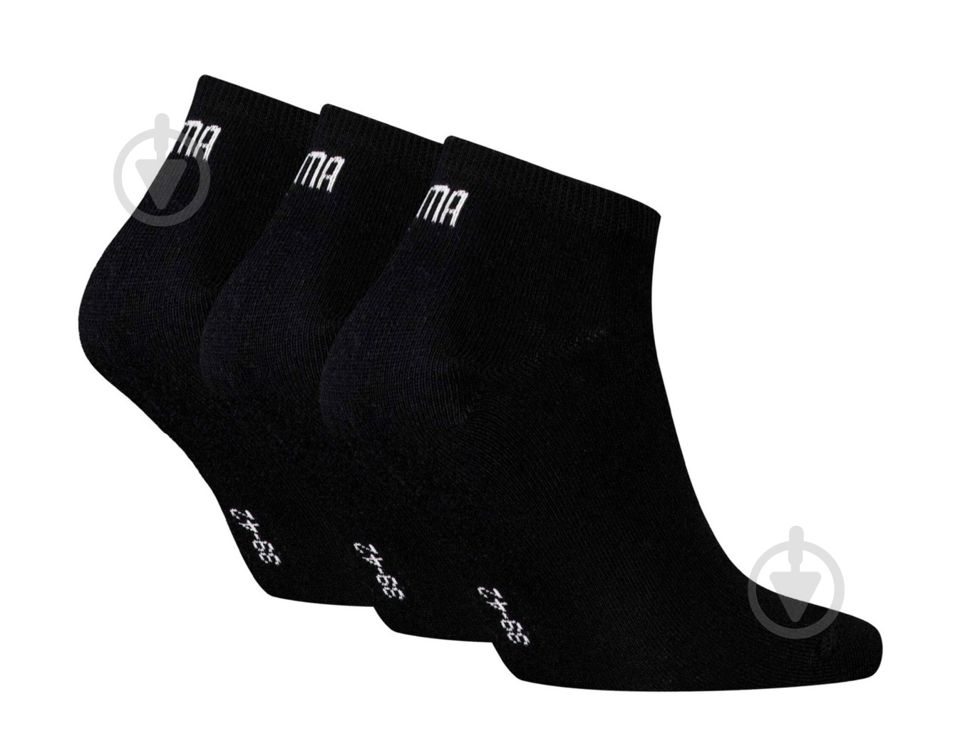 Шкарпетки Puma UNISEX SNEAKER PLAIN 3P 93862406 р.43-46 чорний 3 шт. - фото 2 Шкарпетки Puma UNISEX SNEAKER PLAIN 3P 93862406 р.43-46 чорний 3 шт. - фото 2