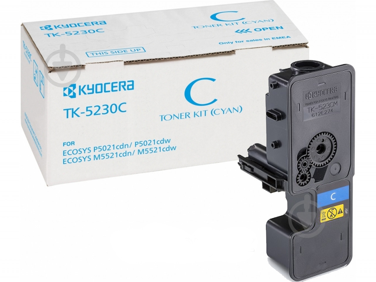 Тонер-картридж Kyocera 2.2K TK-5230C cyan - фото 2 Тонер-картридж Kyocera 2.2K TK-5230C cyan - фото 2