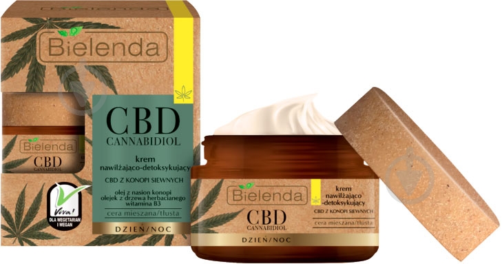 Крем для лица Bielenda CBD Cannabidiol CBD Cannabidiol 50 мл - фото 2
