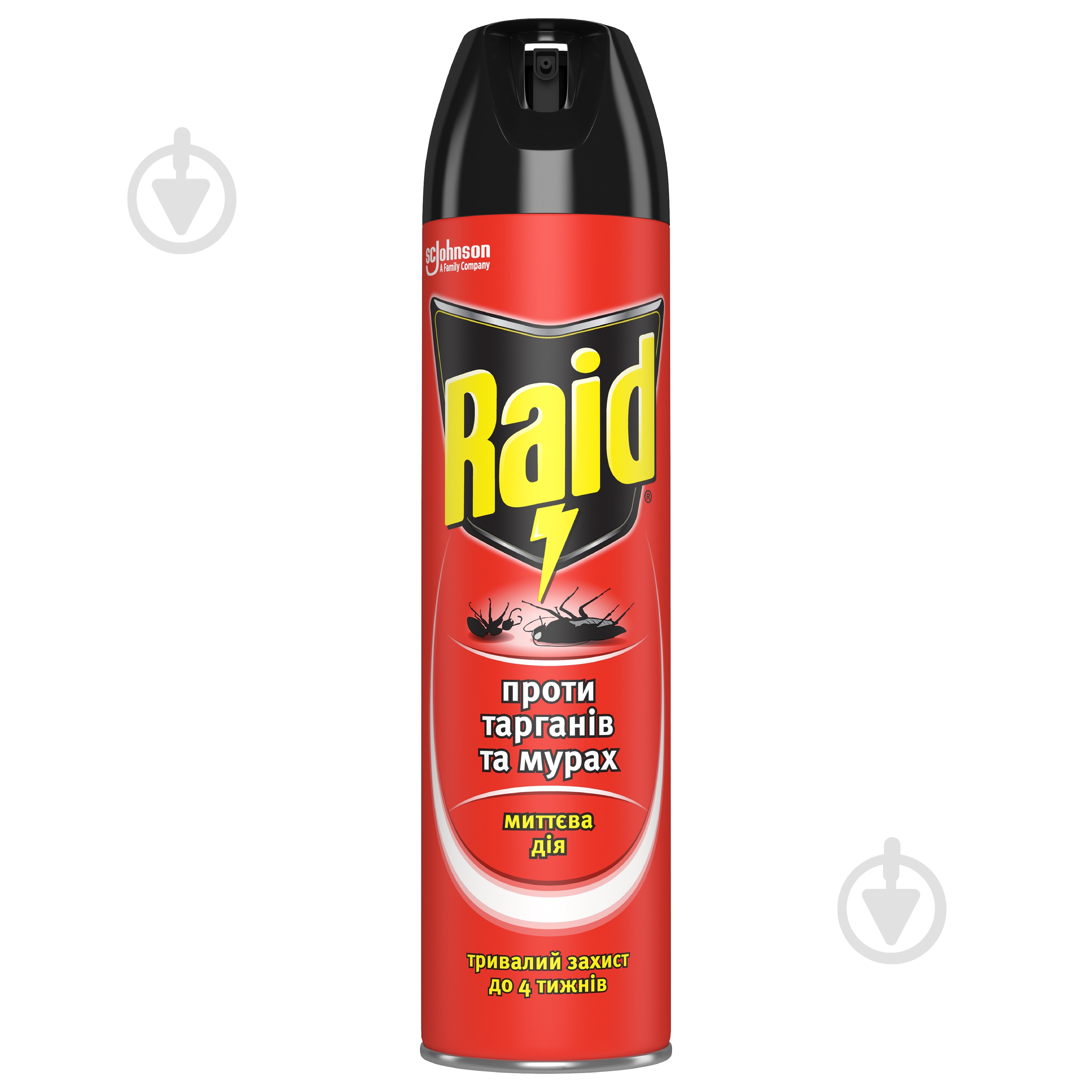 Аерозоль Raid МАХ 300 мл від тарганів та мурах - фото 1