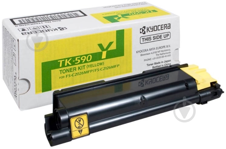 Тонер-картридж Kyocera TK-590Y yellow - фото 1