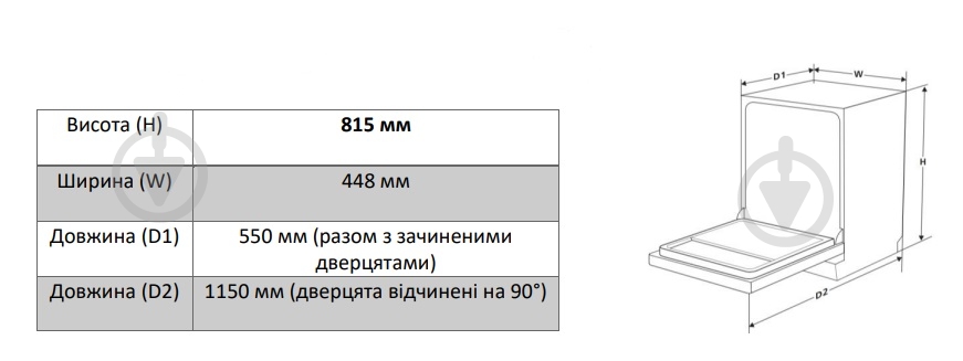 Встраиваемая посудомоечная машина Interline DWI 545 TSH GA - фото 20