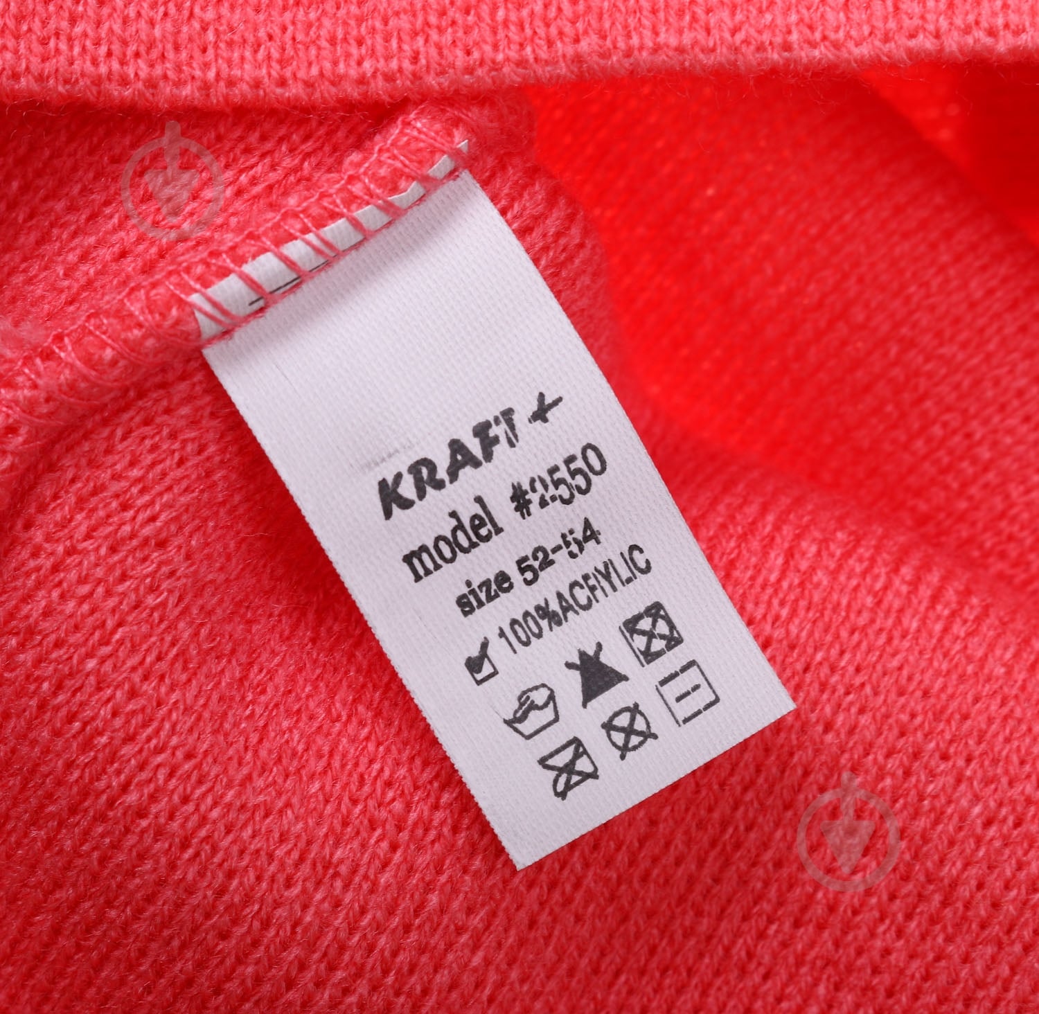 Шапочка детская для девочки Kraft+ арт. 2550 р.52-54 персик - фото 4 Шапочка детская для девочки Kraft+ арт. 2550 р.52-54 персик - фото 4