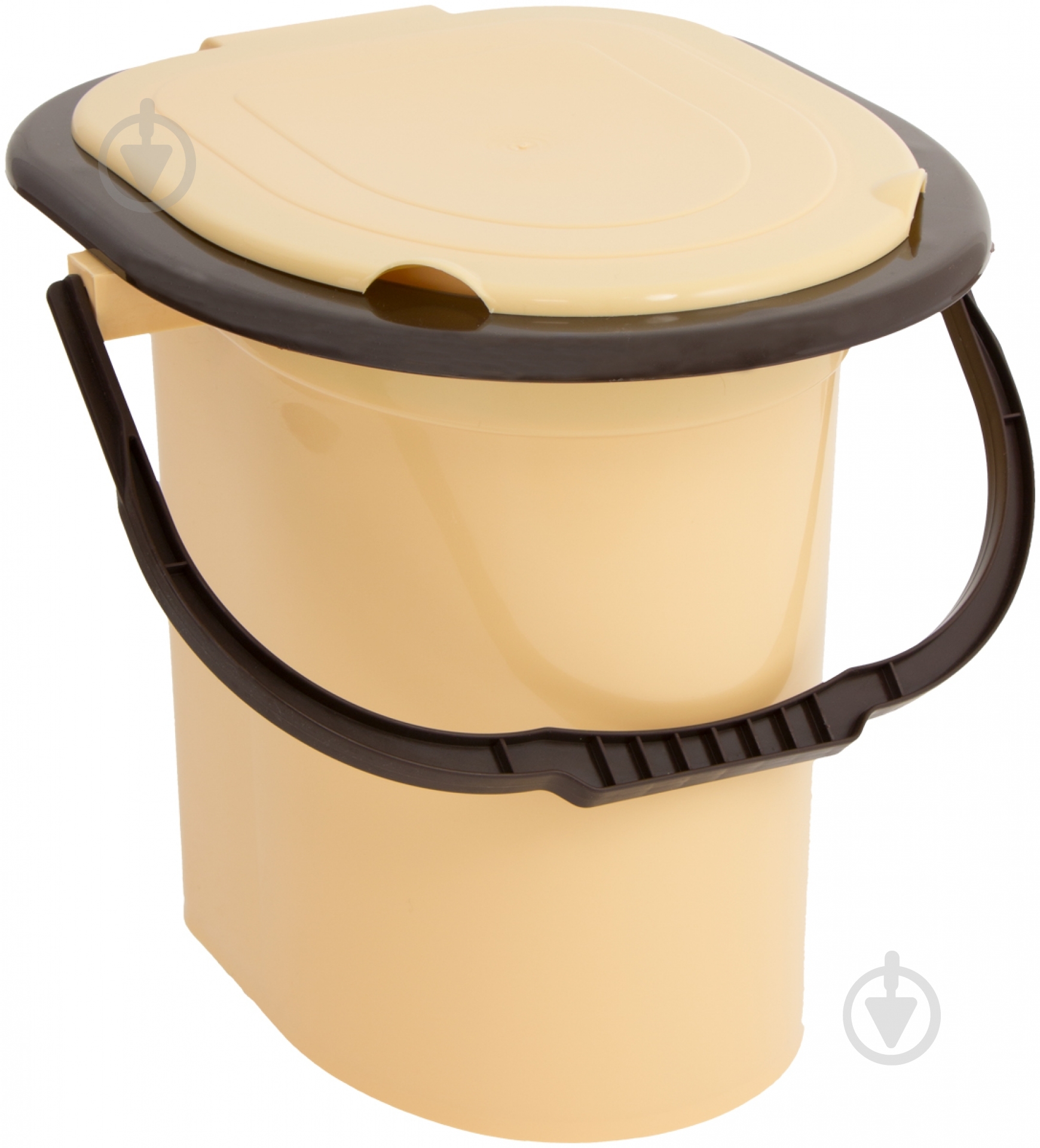 Ведро-туалет Горизонт 18 л бежевый - фото 1 Ведро-туалет Горизонт 18 л бежевый - фото 1