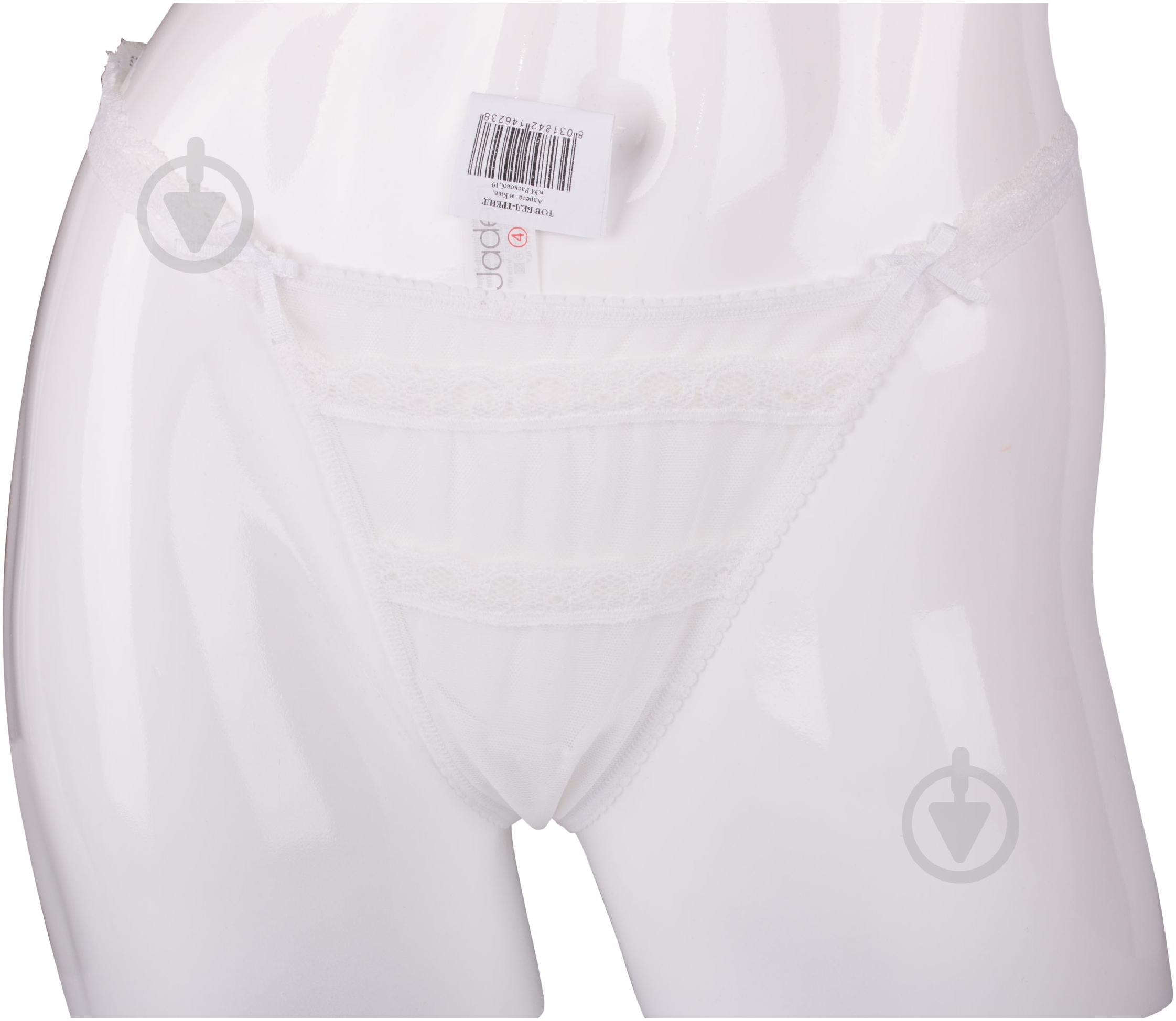 Трусы Jadea р. 3/M/40 белый Intimo Artu 1462 - фото 2