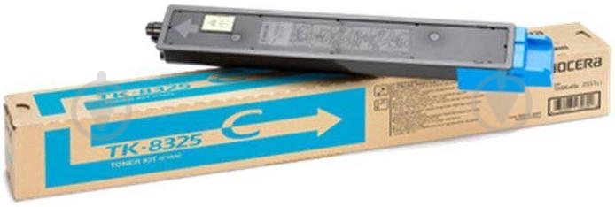 Тонер-картридж Kyocera TK-8325C cyan - фото 1 Тонер-картридж Kyocera TK-8325C cyan - фото 1